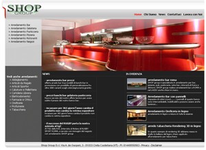 Restyling del sito Shop Group